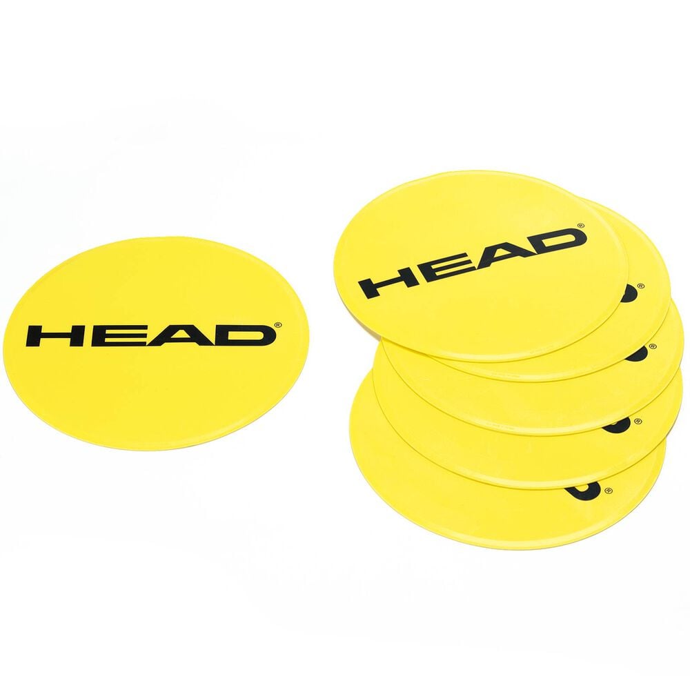 HEAD Marquage Arrivée Pack De 6 Rond - Jaune