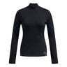 Vanish CW 1/2 Zip Haut Manches Longues Femmes-Noir