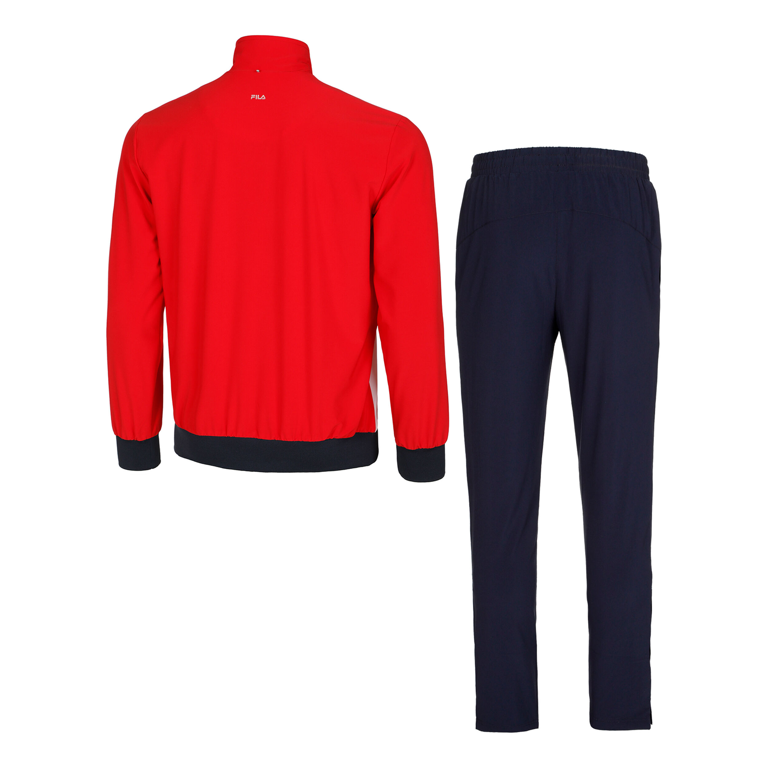 Max Survetement Hommes Blanc Rouge