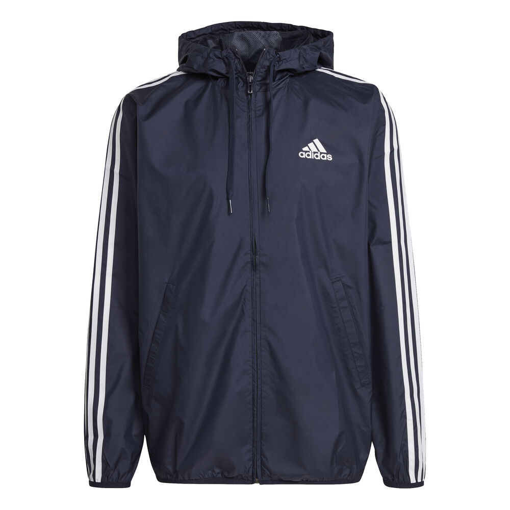 adidas 3-Stripes Woven Veste De Survêtement Hommes - Bleu Foncé , Blanc