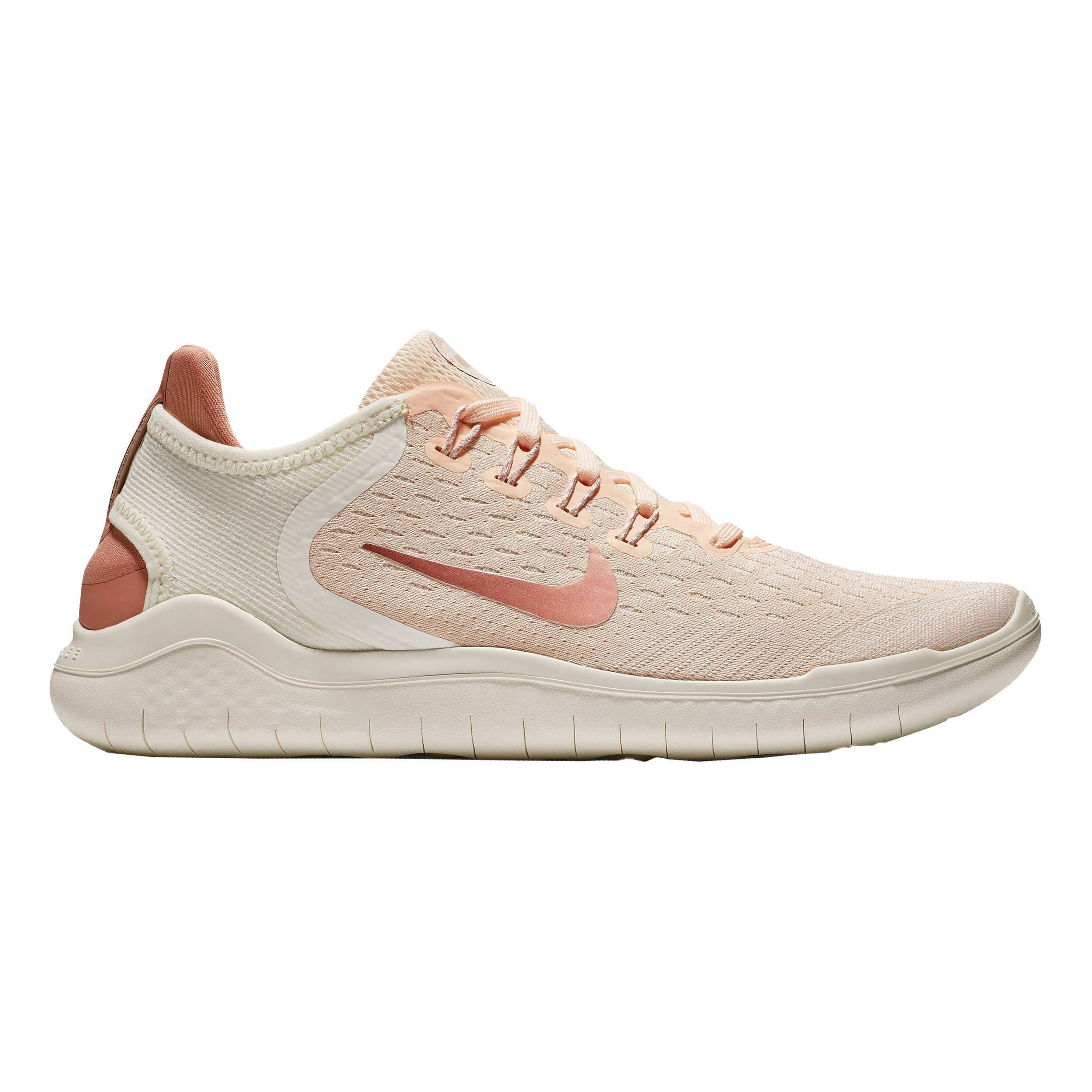 Buy Nike Free Run 2018 Chaussure De Fitness Femmes Creme Rose online Tennis Point FR