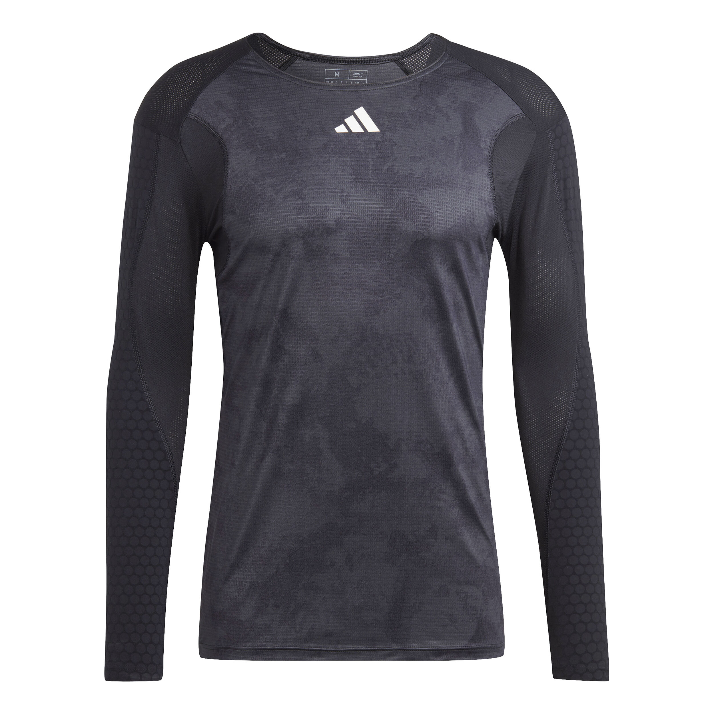 Buy adidas Paris Haut Manches Longues Hommes Gris Fonce Noir online Tennis Point FR
