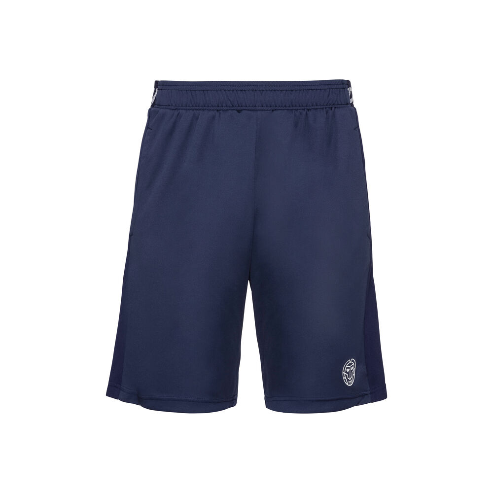 BIDI BADU Lomar Tech Shorts Hommes - Bleu Foncé , Blanc