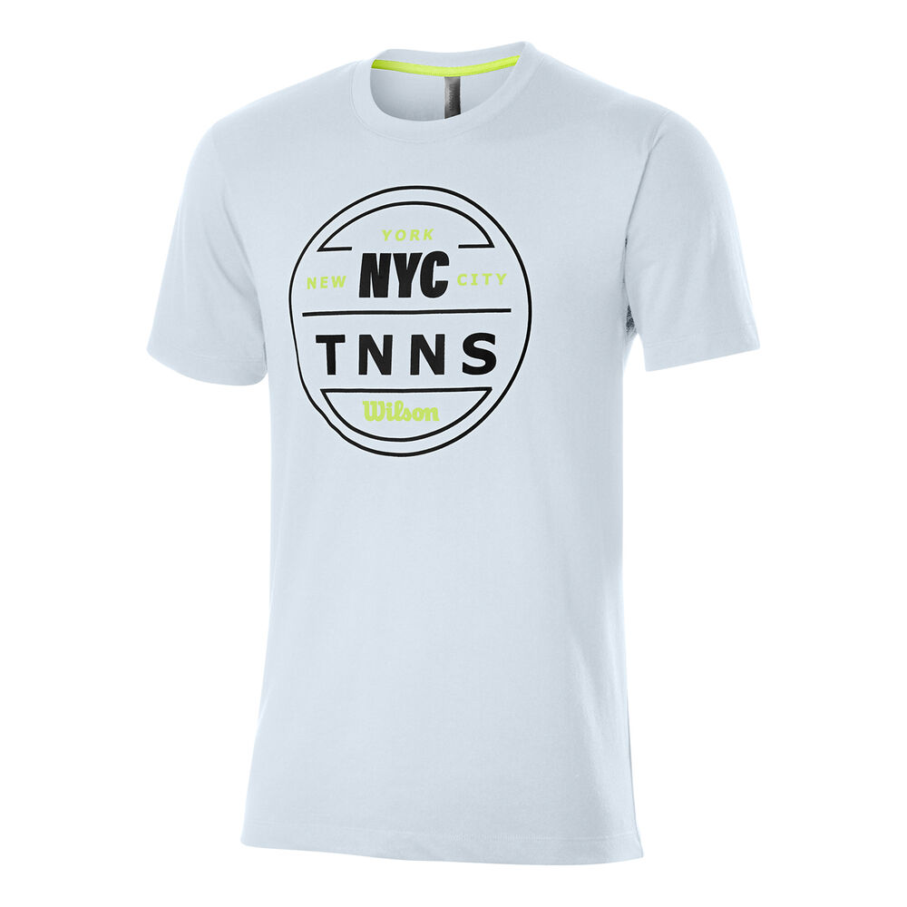 Wilson Chi CTN T-shirt Hommes - Blanc , Noir