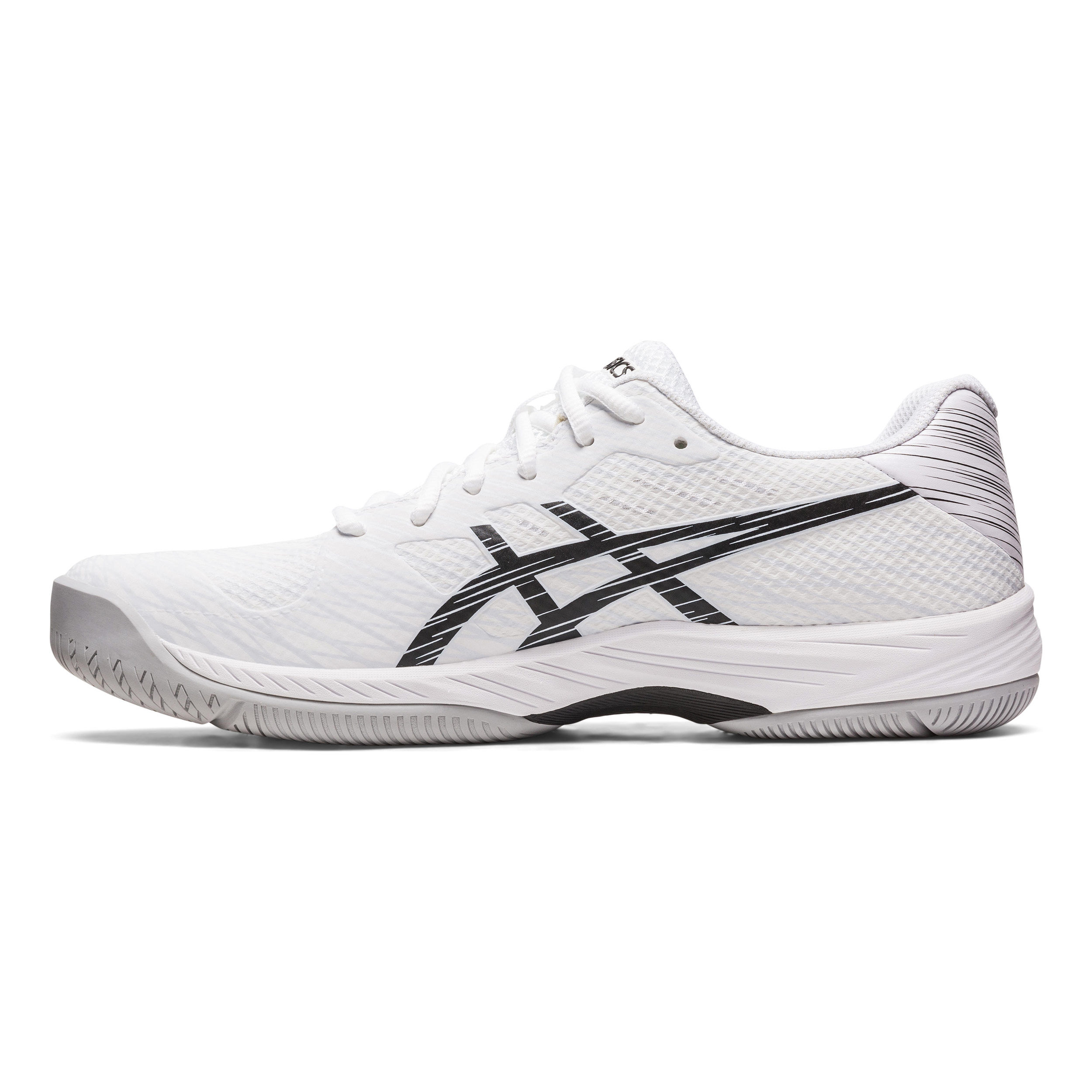 Asics blanche deals point noir