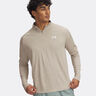 Tech Textured 1/2 Zip-GRY Long-Sleeves