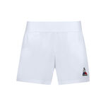 Vêtements Le Coq Sportif Le Coq Sportif 22 N°1 Shorts Femmes-Blanc