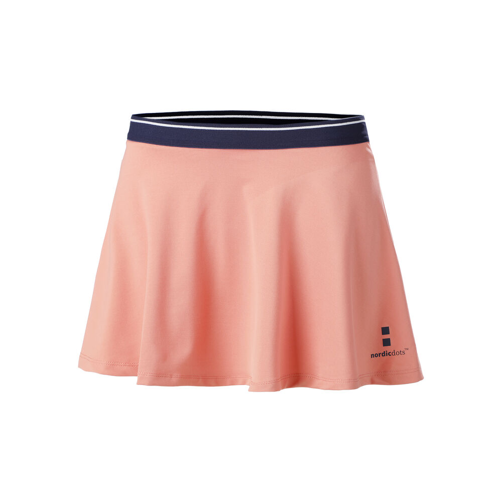 Nordicdots Elegance Jupe Femmes - Abricot, Noir