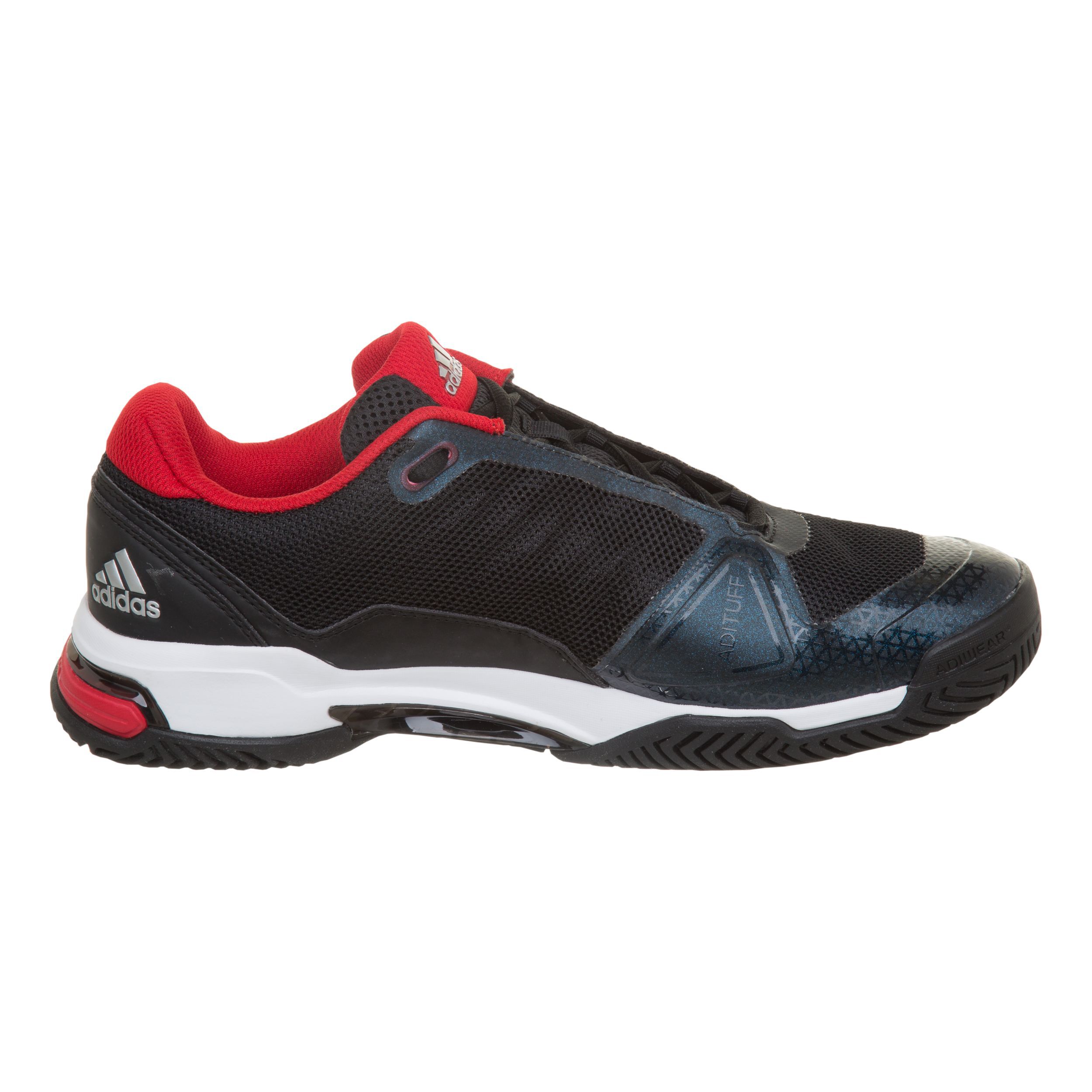 Barricade Club Chaussures Toutes Surfaces Hommes Noir Rouge