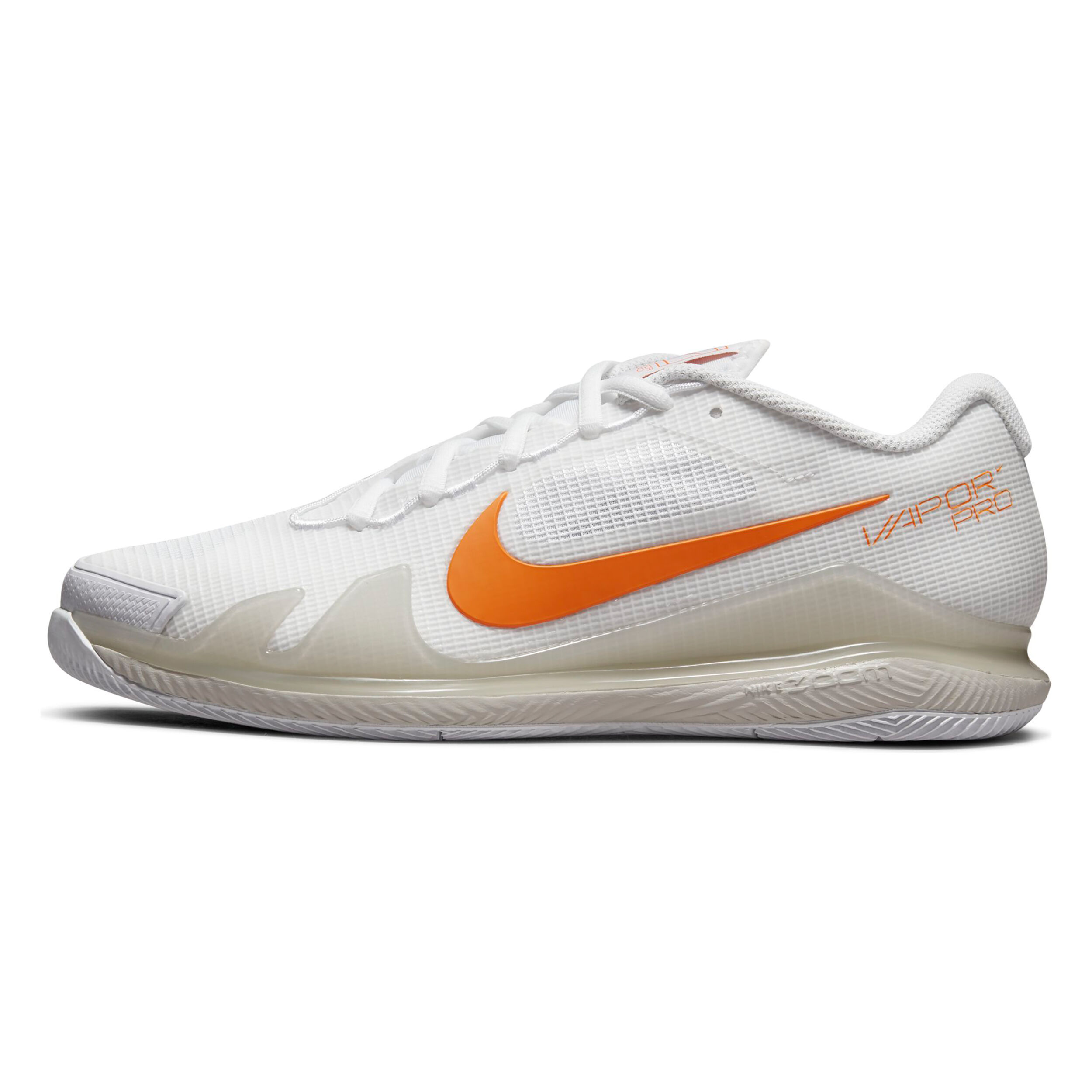 Buy Nike Air Zoom Vapor Pro Chaussures Toutes Surfaces Femmes Blanc Orange online Tennis Point FR