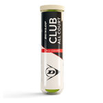 Balles de tennis Dunlop Dunlop Club All Court Tube De 4