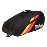 Sacs De Tennis Wilson VHS TEAM 12PK RACKET BAG BLACK