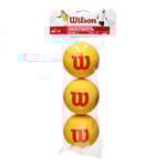Balles De Tennis Wilson Starter Foam Balls 3er Stage 3 (rot)