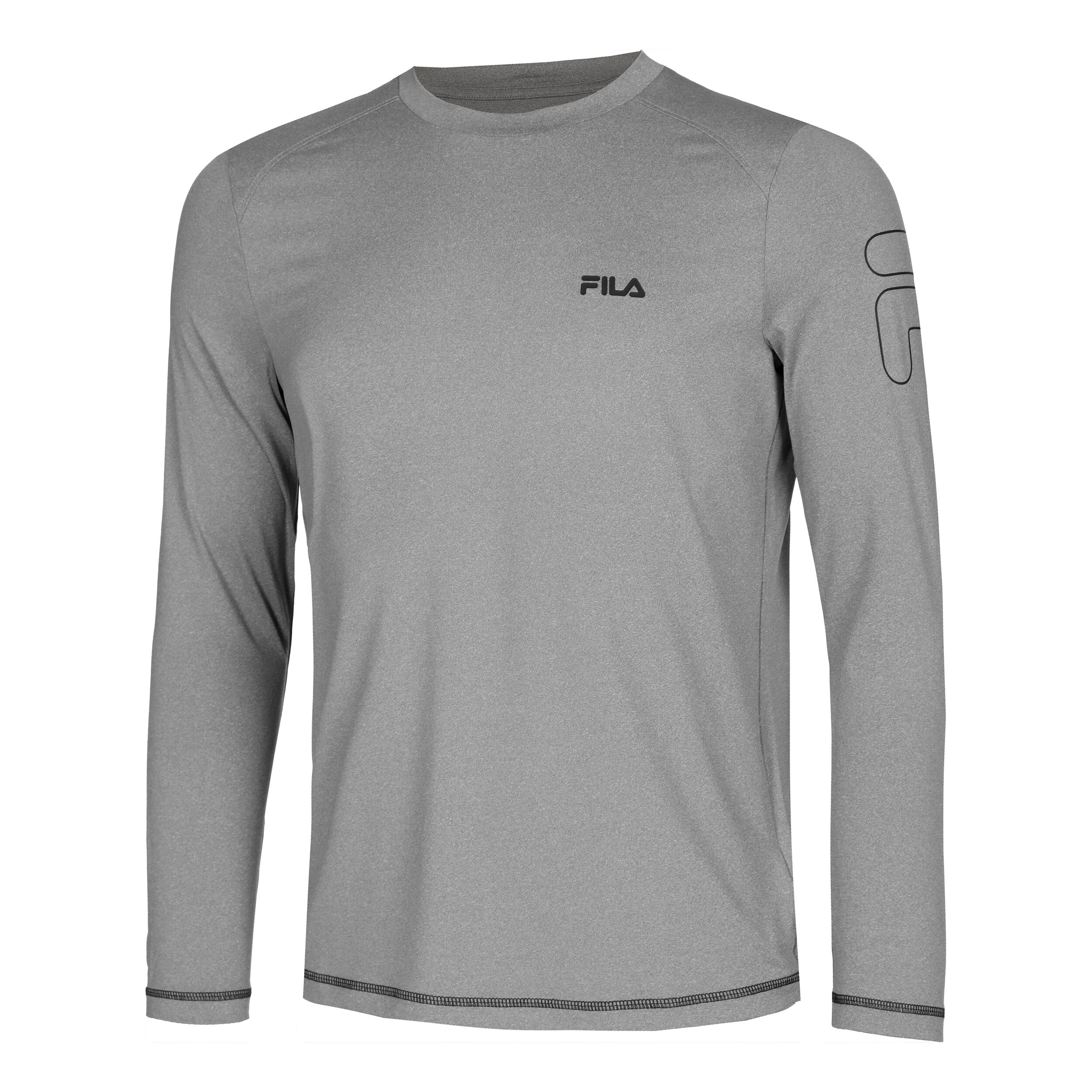 Buy Fila Joris Haut Manches Longues Hommes Gris online Tennis Point FR