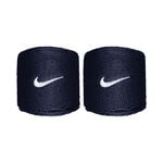V&ecirc;tements Nike Nike Swoosh Classic Poignet Unisex - bleu fonc&eacute;, blanc