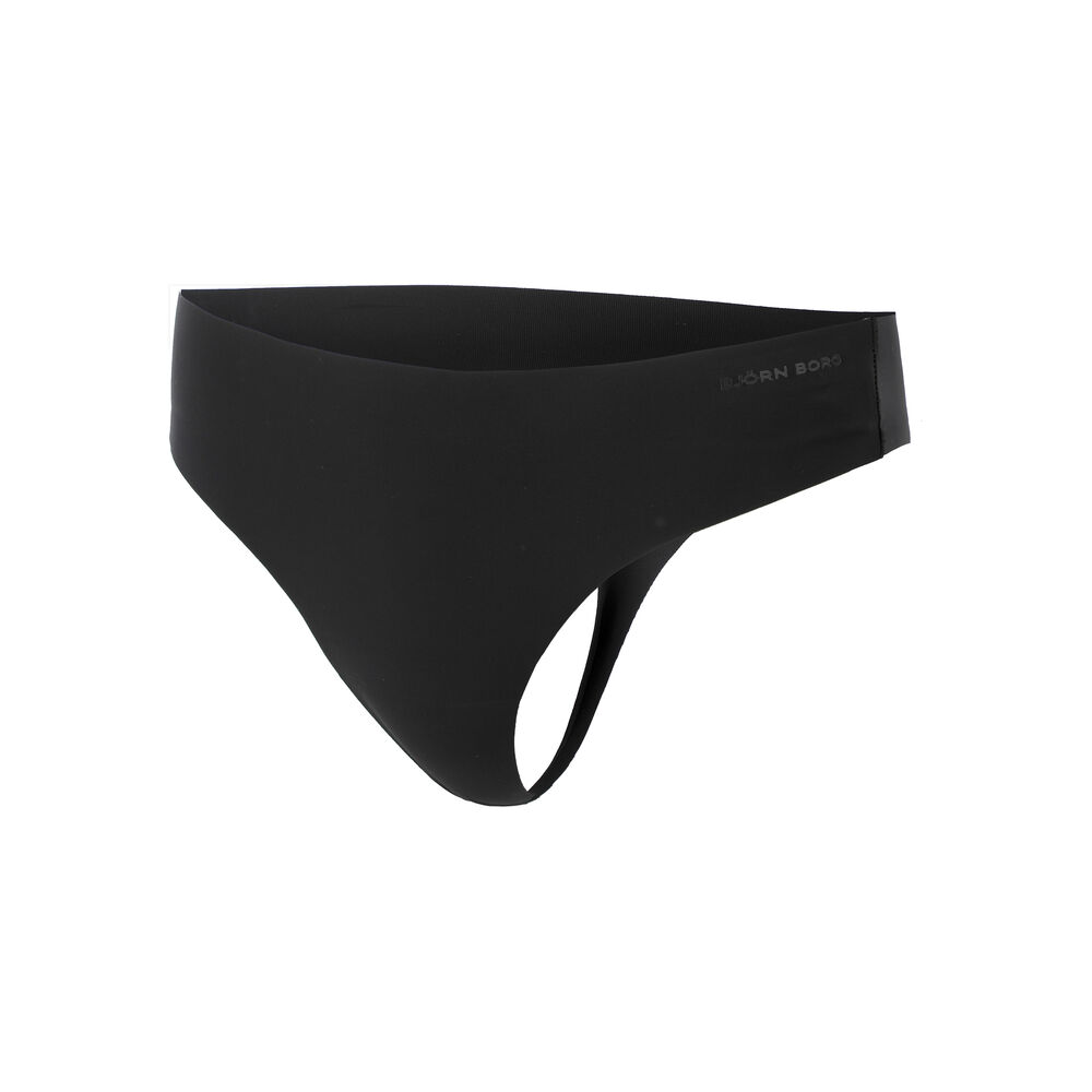 Björn Borg Solid Selena String Femmes - Noir , Noir Brillant