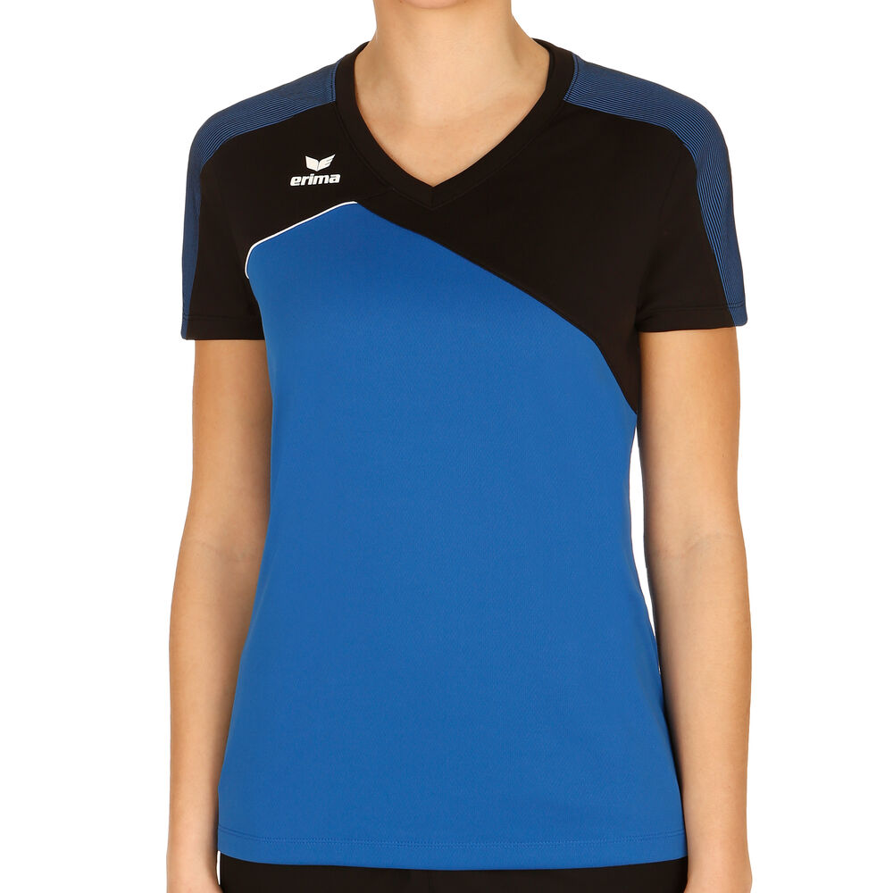Erima Premium One 2.0 T-shirt Femmes - Bleu , Noir