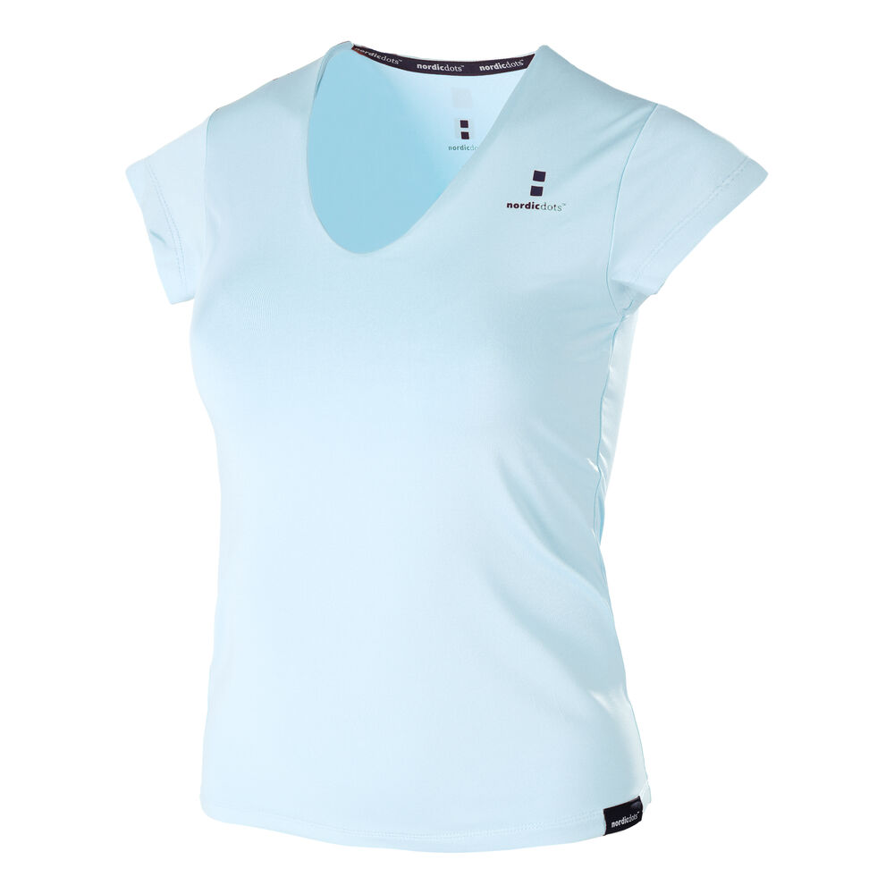Nordicdots T-shirt Femmes - Bleu Clair