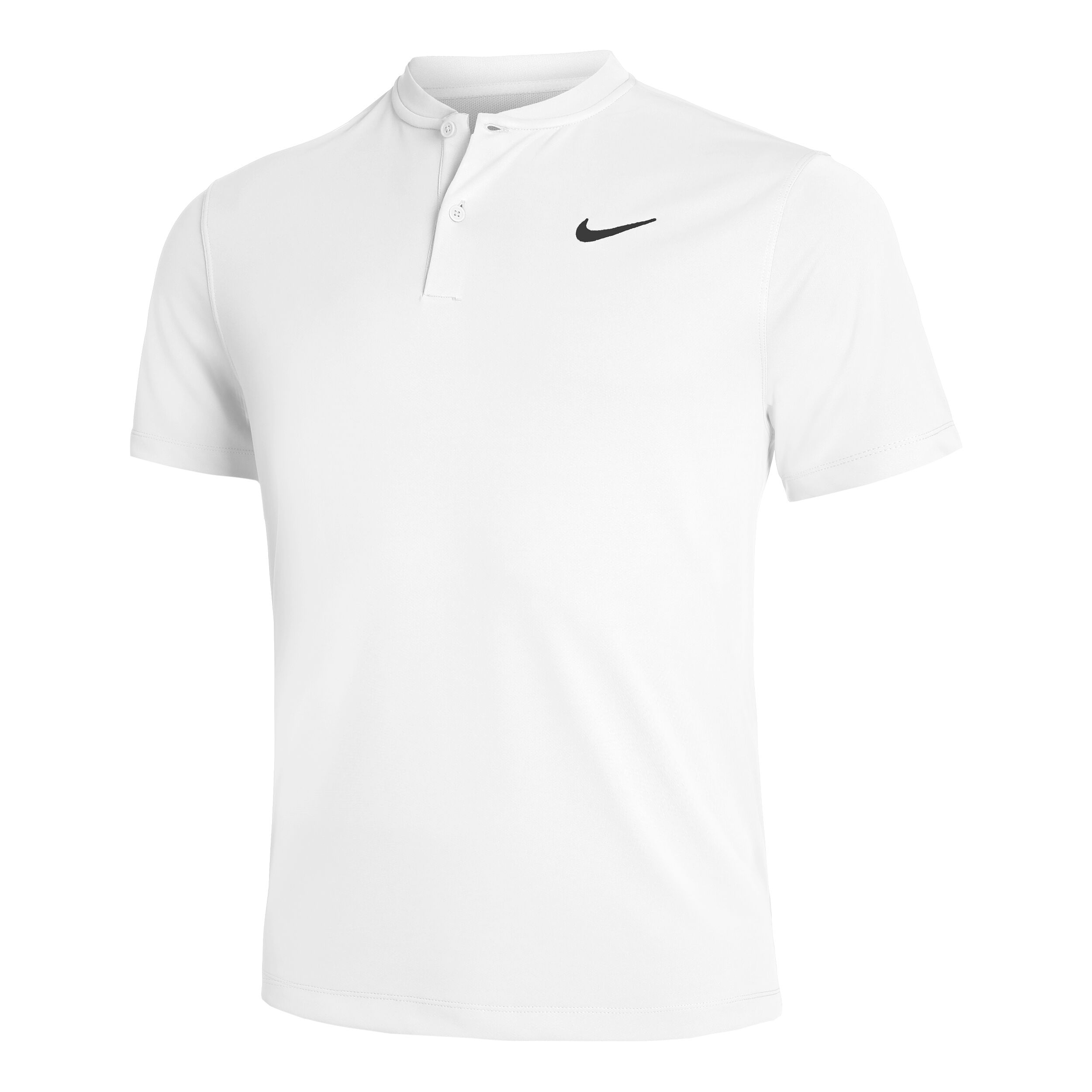 Buy Nike Dri Fit Blade Solid Polo Hommes Blanc online Tennis