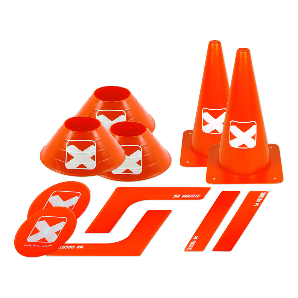 Pacific Trainer Equipment Paket Set Marquage D’arrivé - Orange