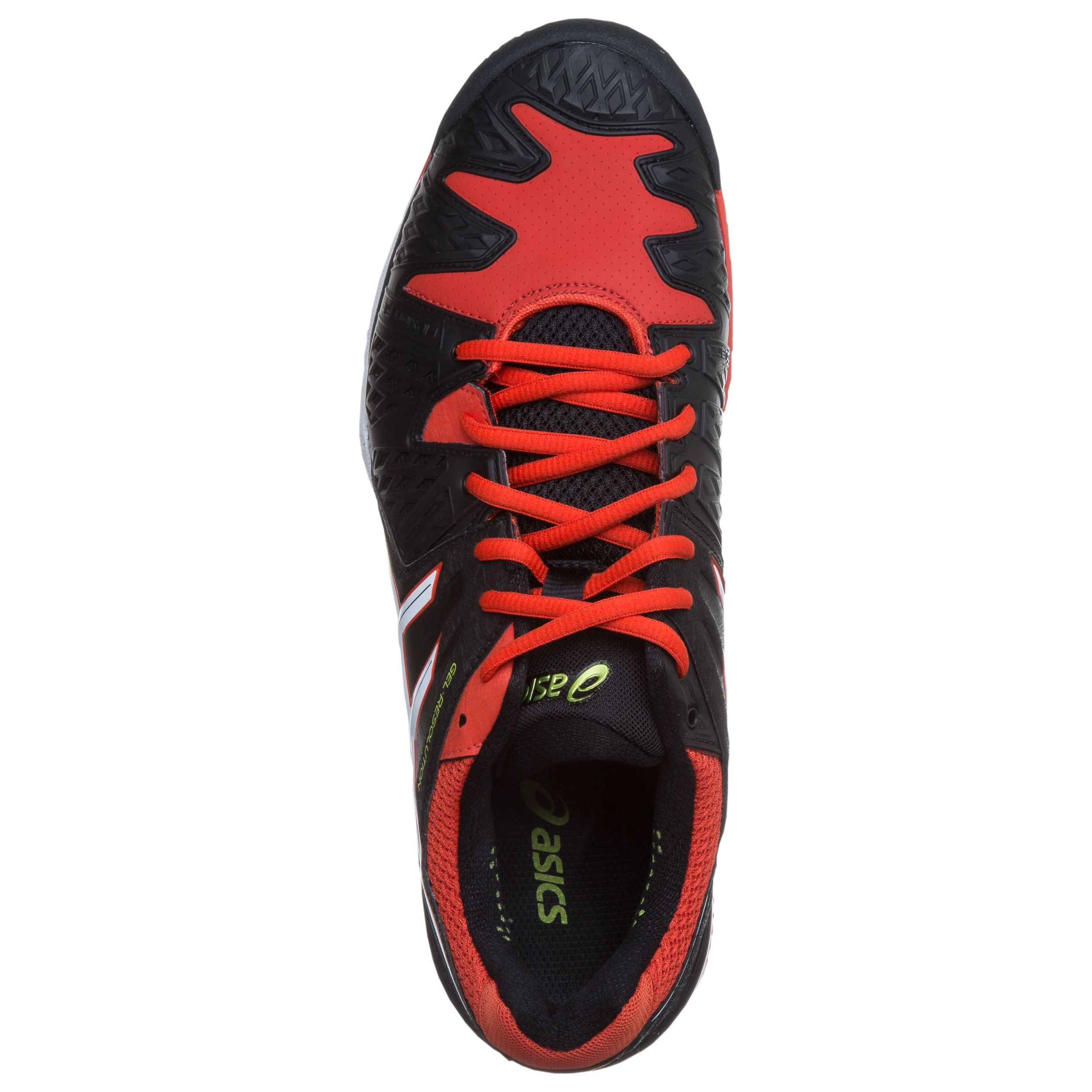 Buy ASICS Gel Resolution 6 Clay Chaussure Terre Battue Hommes Noir Blanc online Tennis Point FR