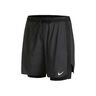 Dri-Fit Stride Hybrid 5in 2in1 Short De Running Hommes-Noir,Gris