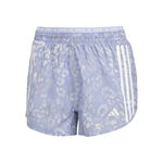 Vêtements adidas adidas Own The Run AOP 3in Short De Running Femmes-Lilas,Blanc
