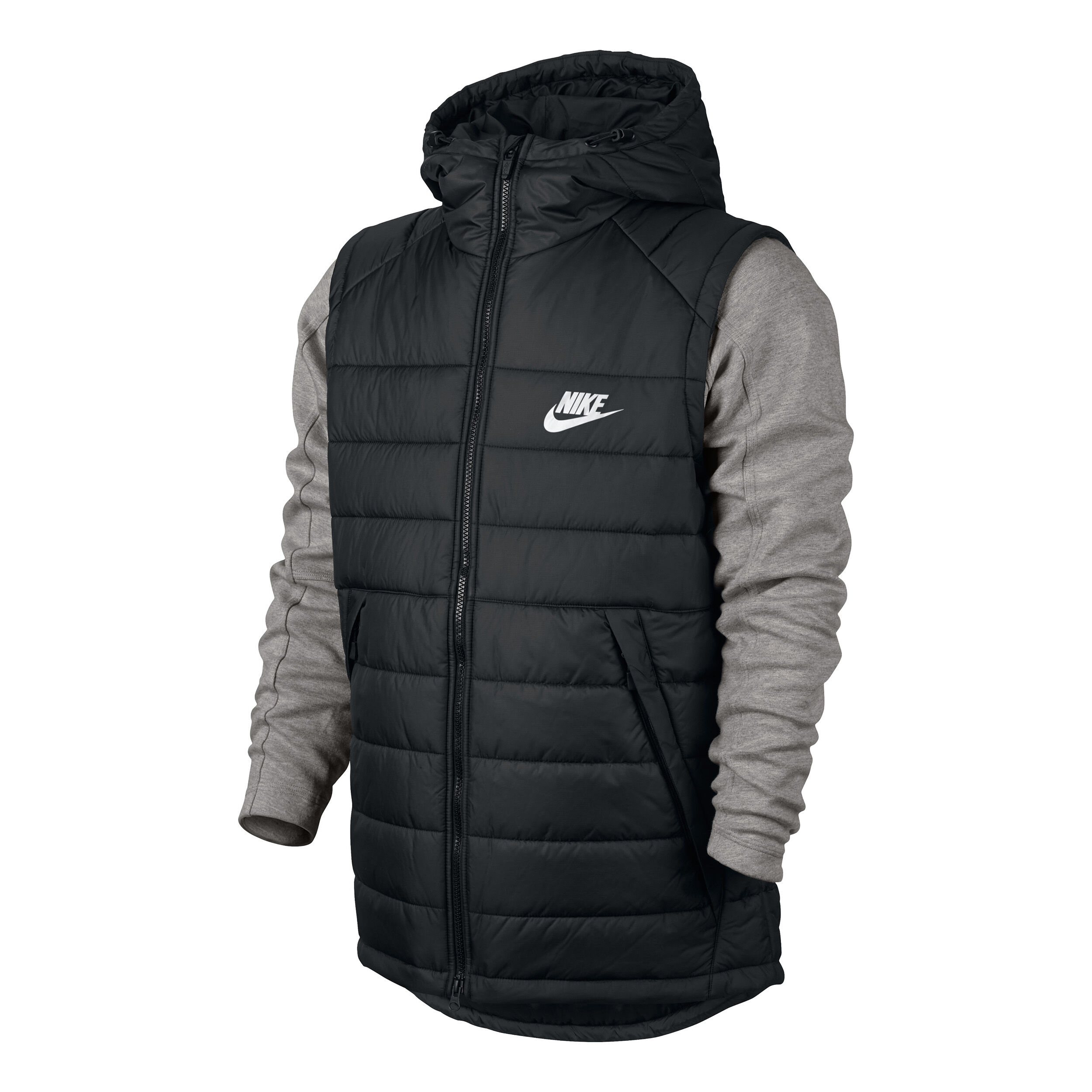 Advance 15 Veste De Survetement Hommes Noir Gris