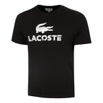 V&ecirc;tements Lacoste Lacoste Urban Print T-shirt Hommes-Noir