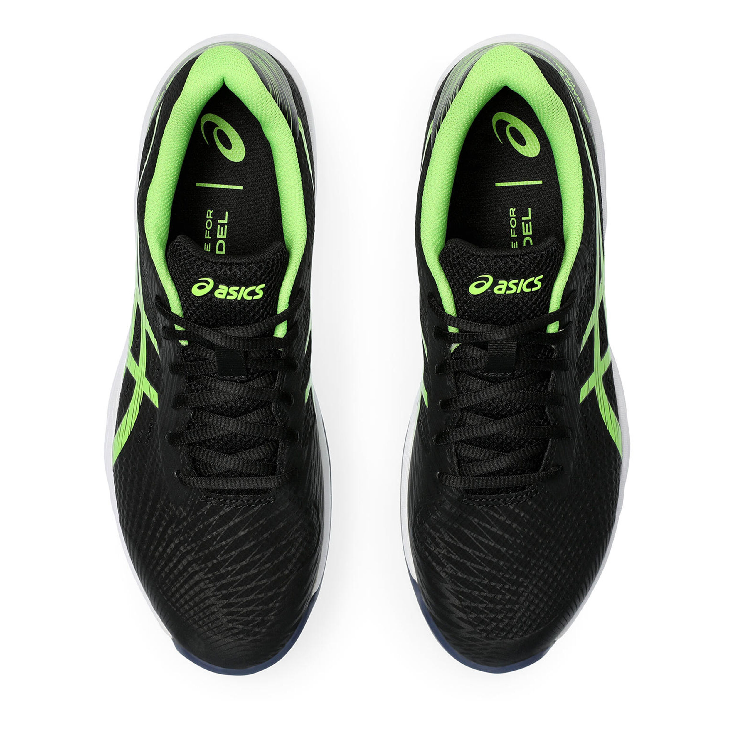 Buy ASICS Gel Game 9 Chaussures Padel Hommes Noir Vert Fluo online Tennis Point FR