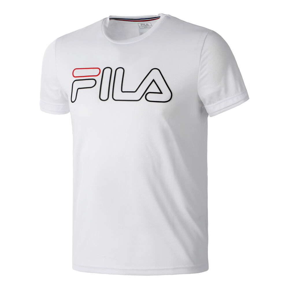 Fila Till T-shirt Hommes - Blanc , Noir