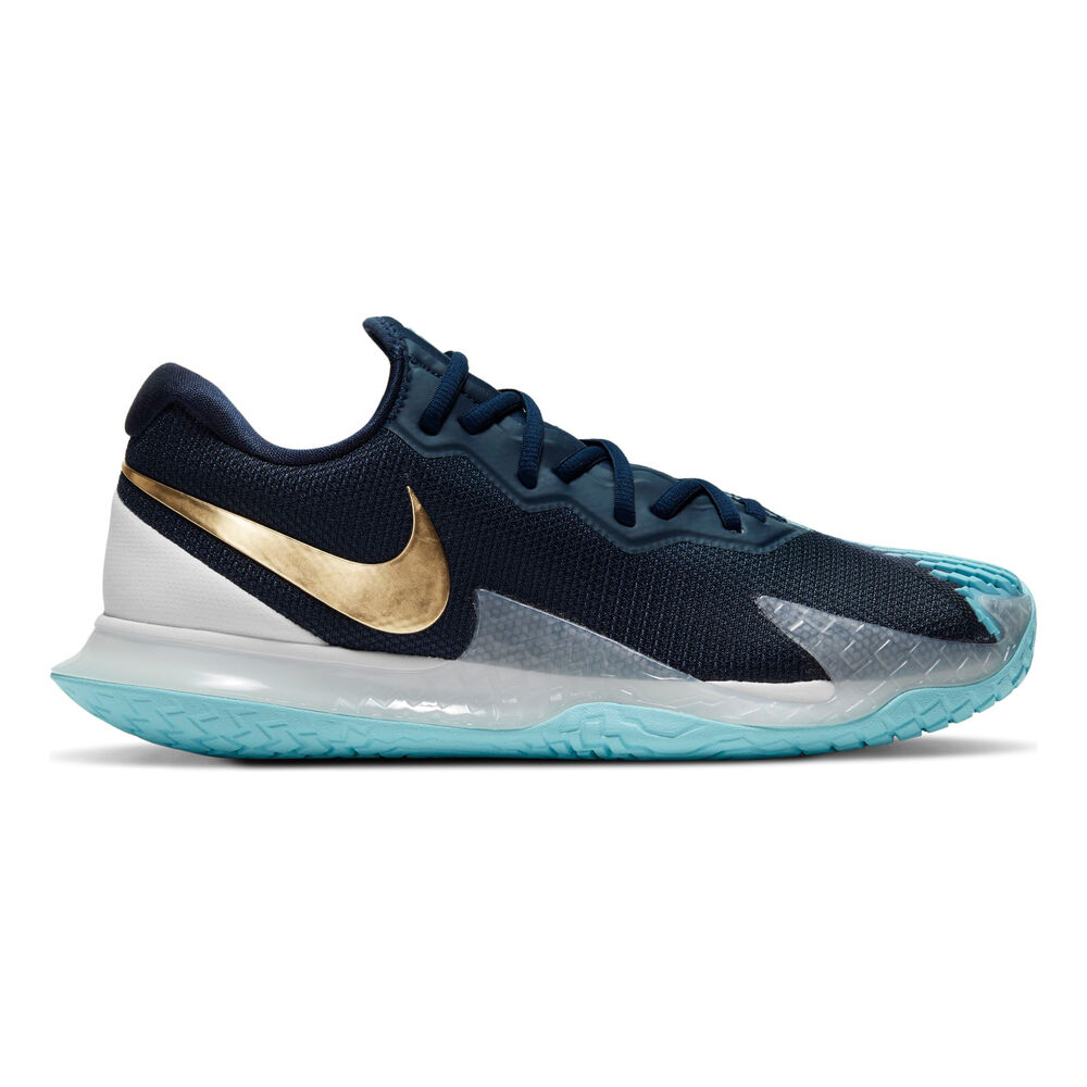 Nike Court Vapor Air Zoom Cage 4 Chaussures Toutes Surfaces Hommes - Bleu Foncé , Bleu Clair