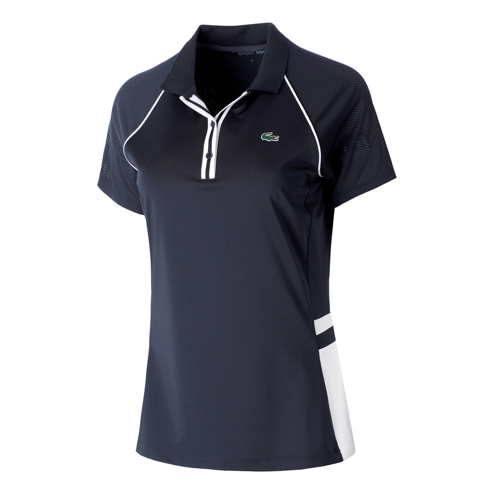 Lacoste Polo Femmes - Bleu Foncé , Blanc