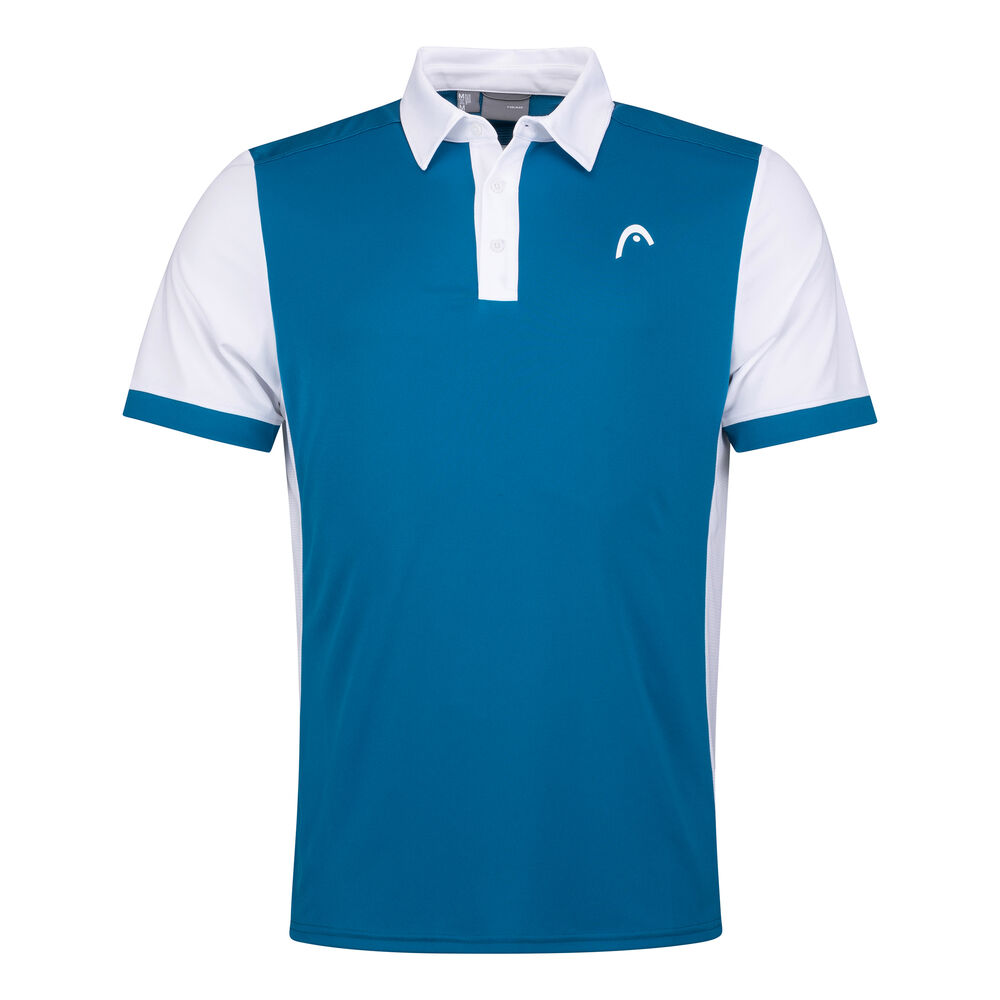 HEAD Davies Polo Hommes - Bleu , Blanc