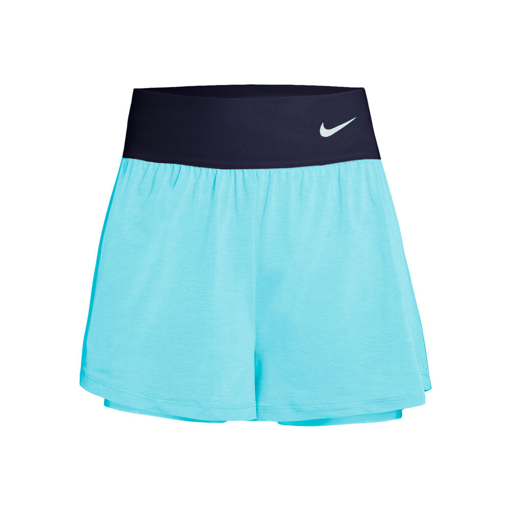 Nike Court Advantage Shorts Femmes - Bleu Clair , Bleu Foncé