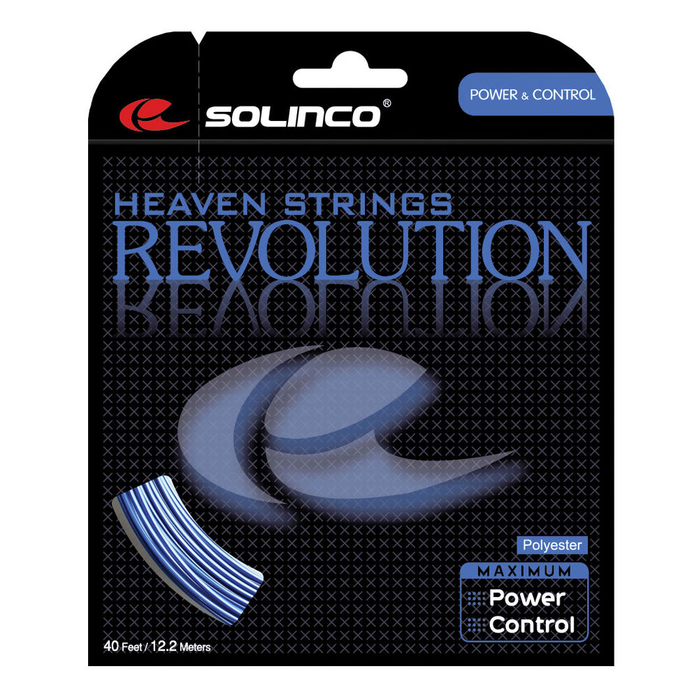 Solinco Revolution Cordage En Garniture 12,2m - Bleu