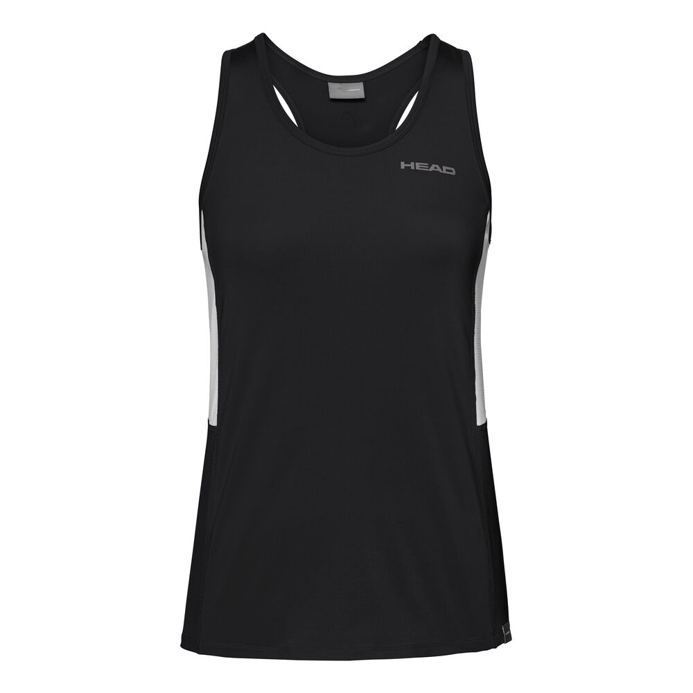 HEAD Club Débardeur Tank Top Filles - Noir , Blanc