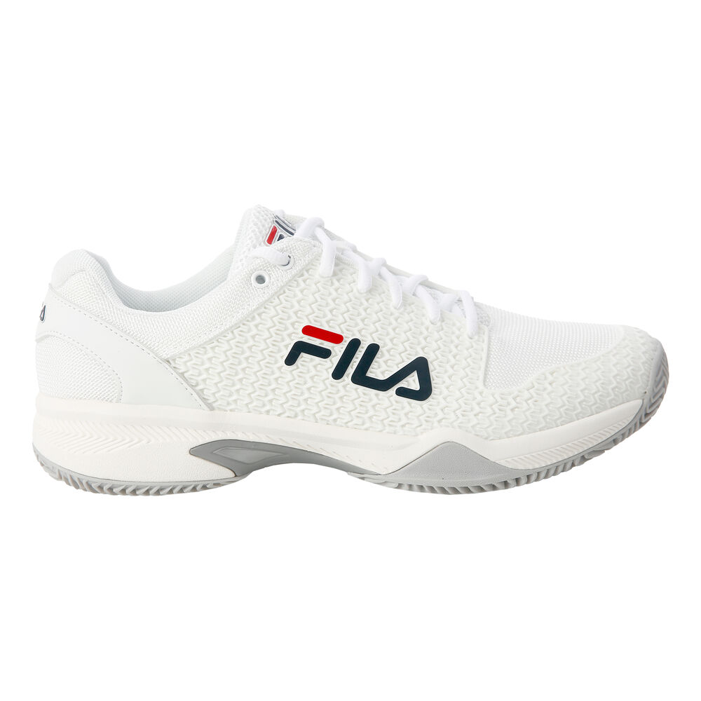 Fila Campo Clay Chaussures Toutes Surfaces Hommes - Blanc , Bleu Foncé