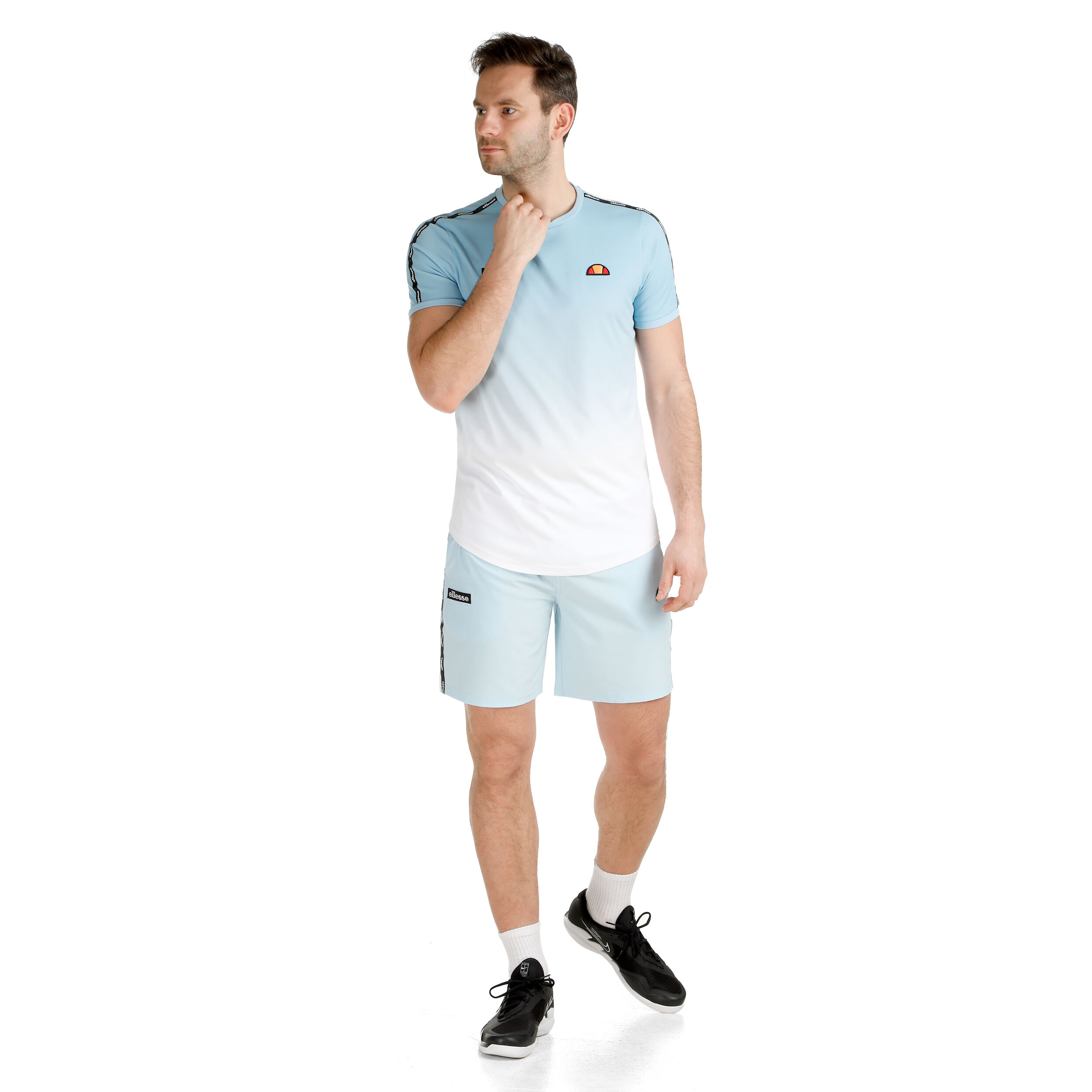 Ellesse shorts and top shop