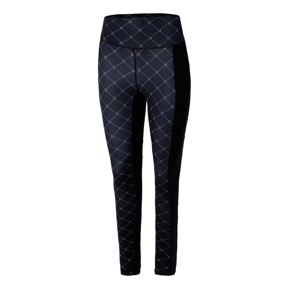 Björn Borg STHLM High Waist Collant Tight Femmes - Bleu Foncé , Noir