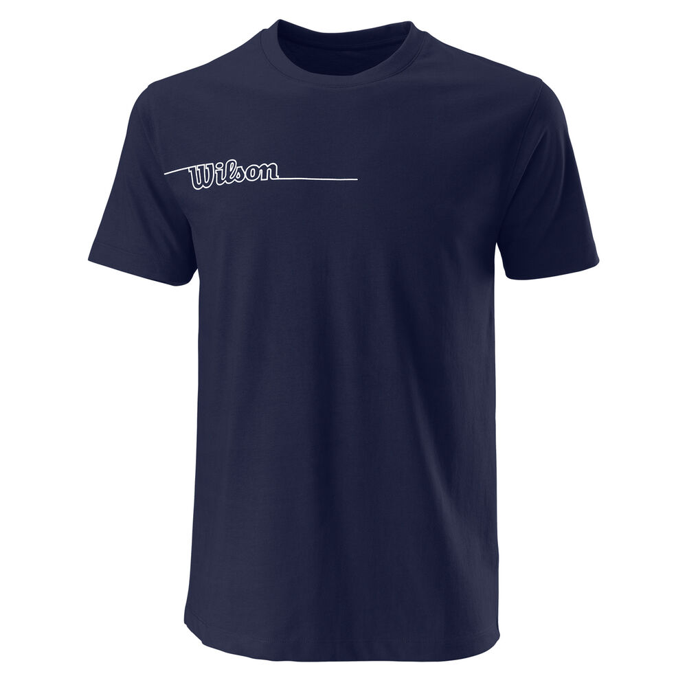 Wilson T-shirt Hommes - Bleu Foncé