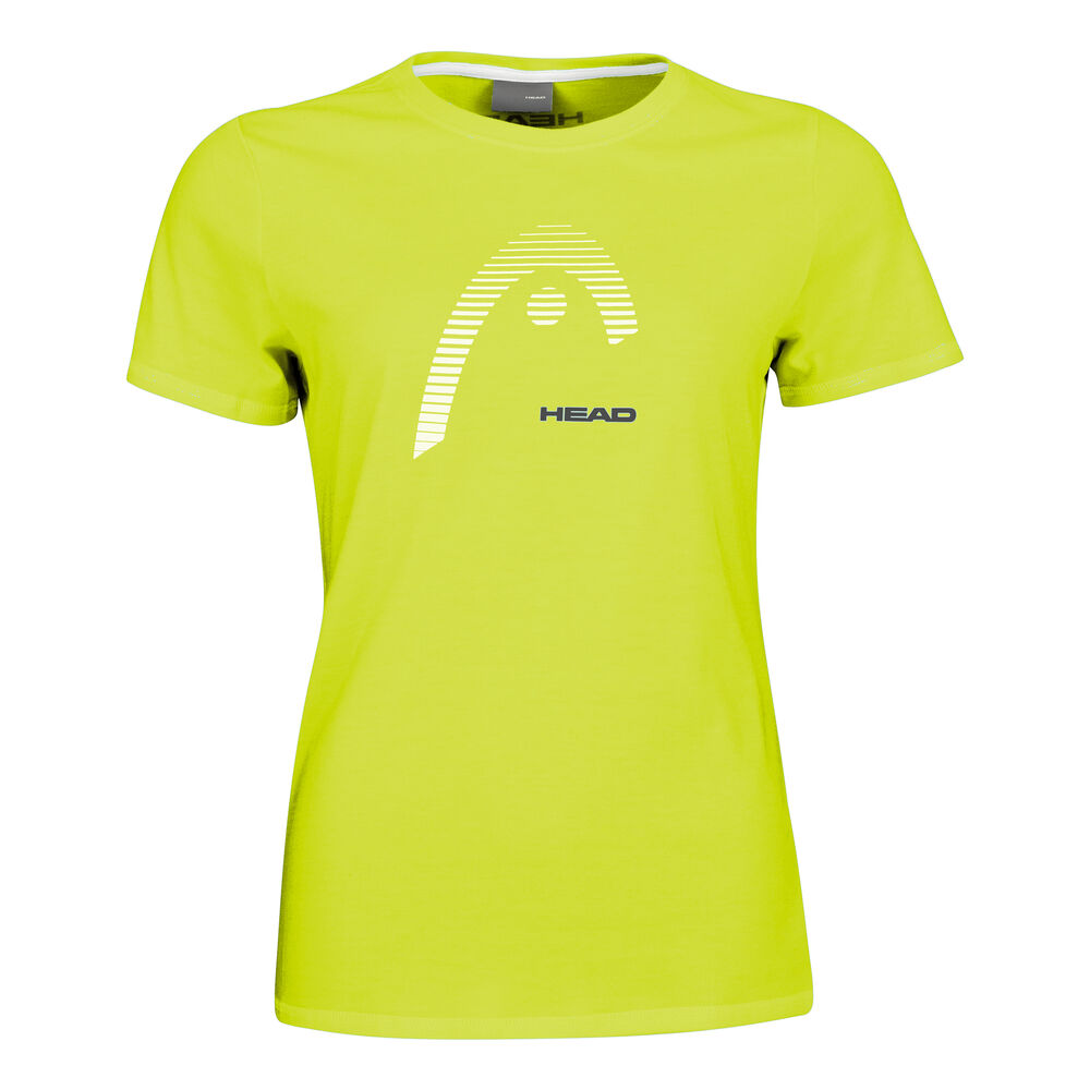HEAD Club Lara T-shirt Femmes - Jaune