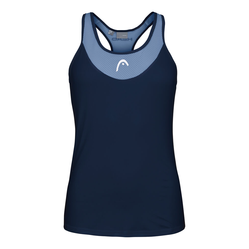 HEAD Tenley Débardeur Tank Top Femmes - Bleu Foncé , Bleu Clair