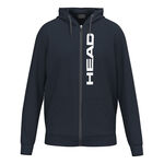 Vêtements HEAD HEAD Club Original Full Zip Gilet En Coton Hommes-Bleu Foncé