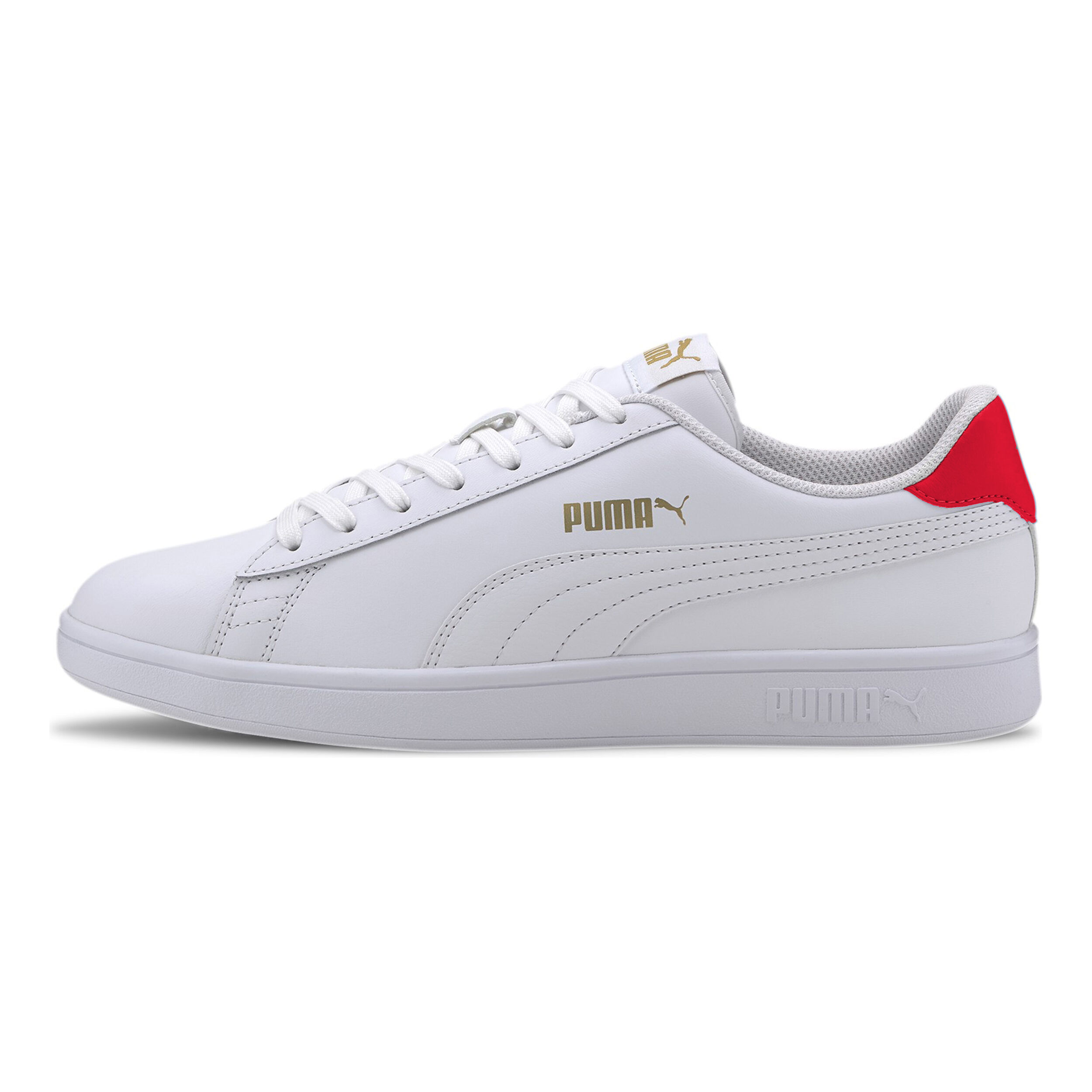 puma smash v2 rouge