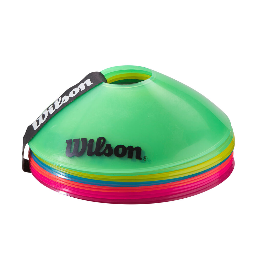 Wilson Mark Cones Cônes De Marquage Pack De 12 - Multicouleur