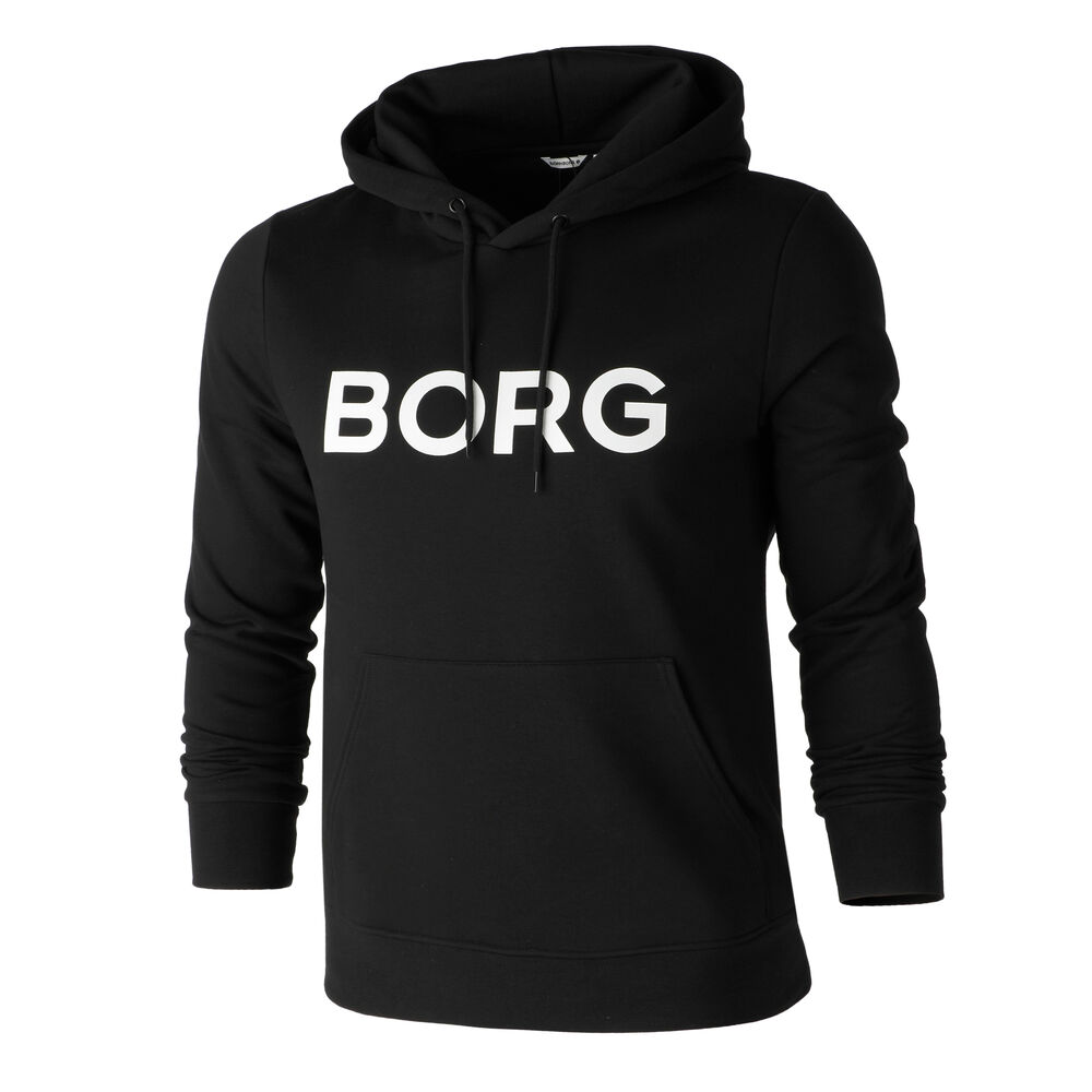 Björn Borg Logo Sweat à Capuche Hommes - Noir , Blanc