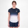 Crew Gradiant T-shirt Femmes-Bleu Foncé,Blanc