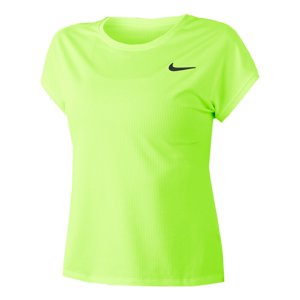 Nike Dri-Fit Victory Court T-shirt Femmes - Vert Fluo