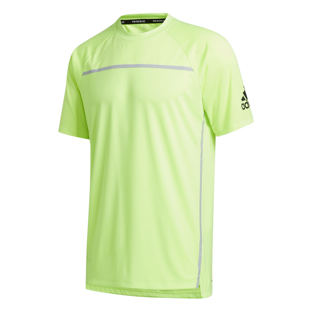 adidas Primeblue T-shirt Hommes - Vert Fluo